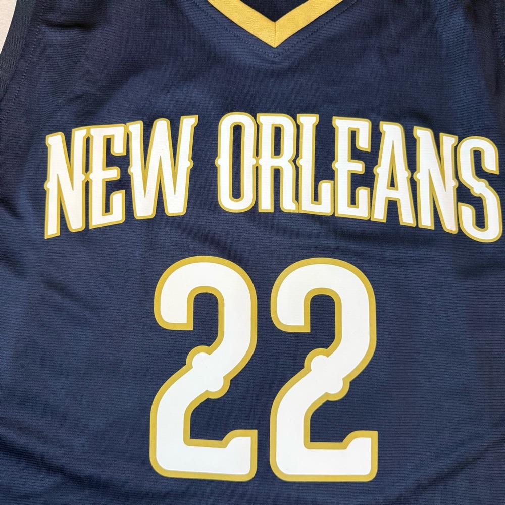 Derik Queen New Orleans Pelicans Fanatics Fast Break Jersey Navy Icon Edition L - Picture 6 of 8